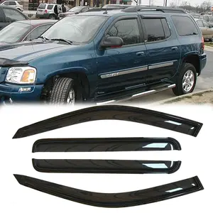4pcs Shatterproof Rainproof Side Window Wind Deflectors For 02-06 Trailblazer Ext Tape On Rain Guards Sets Visors Cars Vent Deflector & Envoy Xl/xuv 94240