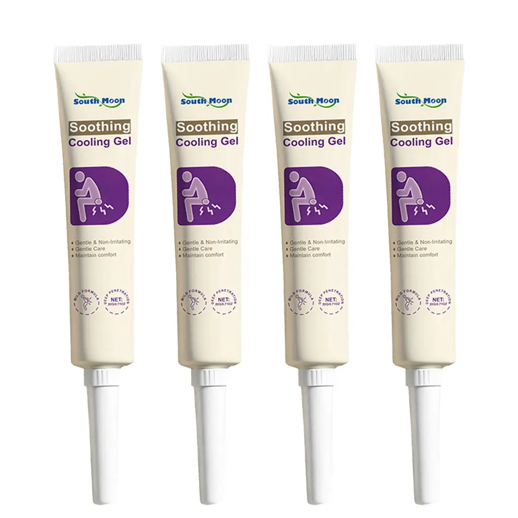 1 to 4 items Hemorrhoid Relief Cream - Powerful Herbal Soothing Ointment for Itch Relief, Pain, and Swelling - Daily Maintenance, Moisturizing, Refreshing & Non-Sticky Formula - 30g