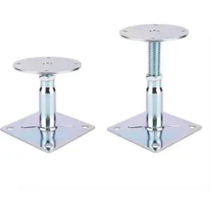 2 Pack Adjustable 3 1/2 " to 6" Floor Jack,Mini Screw Jack,Adjustable Support Jack for The Floor, Floor Joist Jack,RV Step Stabilizer,House Jacks for Leveling.