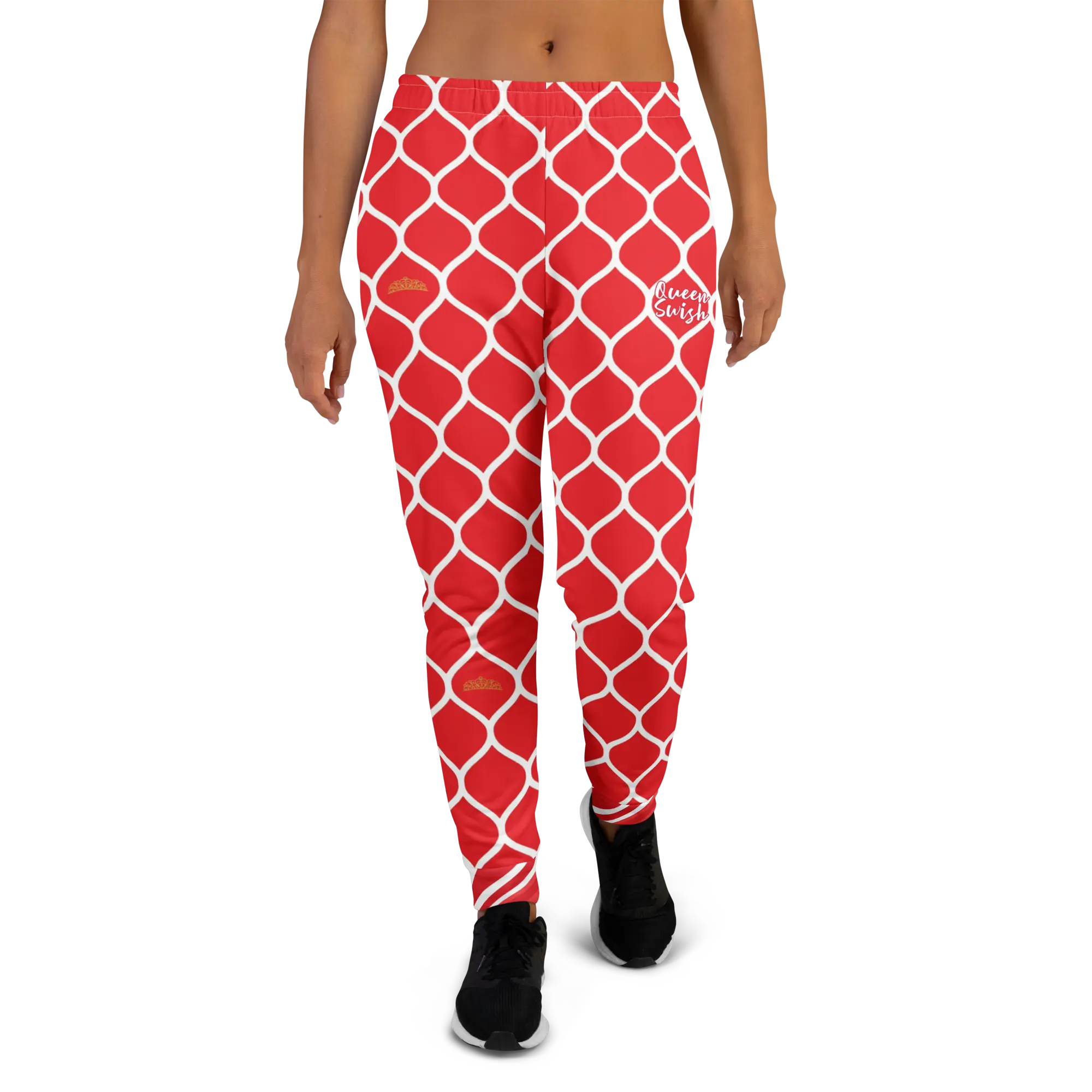 Red Net Queen Swish Joggers