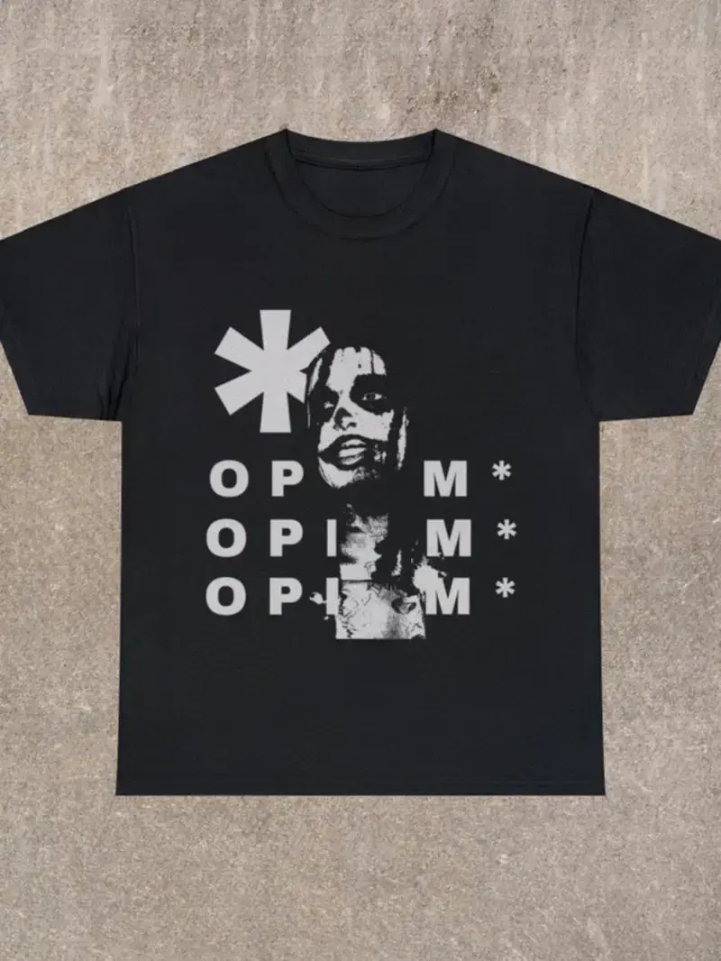 Opium T-shirt - Y2k Streetwear - Vintage Style - Unisex - Classic