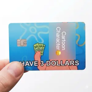 Cartoon Starfish Debit Card Skin Sticker 2 Pack Funny Vinyl Cover