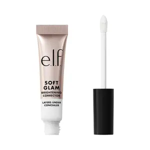 e.l.f. Soft Glam Brightening Corrector, Helps Minimize Dark Circles & Discoloration, Hydrating With A Natural Finish, Vegan & Cruelty-Free, Light Pink