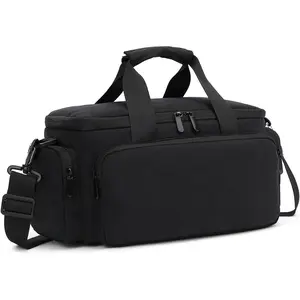 Camera Case Small Camera Bag Travel Camera Shoulder Bag Water-Resistant Shock-Proof Camcorder Bag DSLR Camera Bag for Mirrorless Camera with Removable Dividers and Shoulder Strap for Women Men