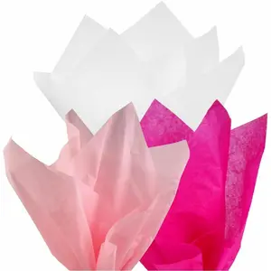 Wrapping Tissue Paper - Hot / /White Assorted - 20 Inches x 26 Inches 60 Sheets