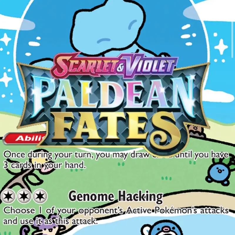 Pokémon tcg paldean fates single booster pack