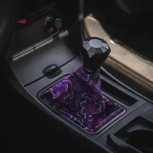 Aluminum Alloy Gear Shift Knob for Manual and Automatic Transmission, Diamond Appearance, Durable and Stylish Car Interior Accessory