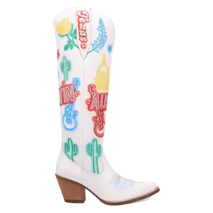 AUSTIN LEATHER BOOT