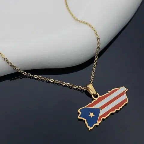Fashion Stainless Steel Flag Design Charm Necklace, Punk Streetwear Women Matching Necklace, Hip Hop Matching Vintage Jewelry, Stainless Steel Craftsmanship, Streetwear Accessory, Streetwear Statement Jewelry, Boho Style Jewelry, Stainless Steel Necklaces
