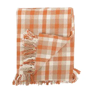 Dunmore Plaid Woven 50" x 60" Throw Blanket byValerie
