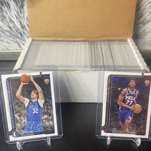 2025-26 TOPPS NBA COMPLETE Base SET Cooper Flagg & VJ Edgcombe Trading Cards Sports Collectibles