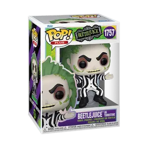 Funko Pop! Plus Beetlejuice - Beetlejuice on Tombstone #1757 Collectible Pop Vinyl Figure