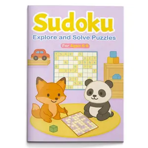 Sudoku Brain Games for Kids – Educational Number Puzzle Activity Book