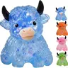 Highland Cow Squishy Mini Stress Relief Toy - Slow Rising, Sensory Play, Sensory Friendly, Unisex Quirky Gifts, Animal Lover Item, Squishies Toys, Fidgets for Anxiety, Fathers' Day Stuffer