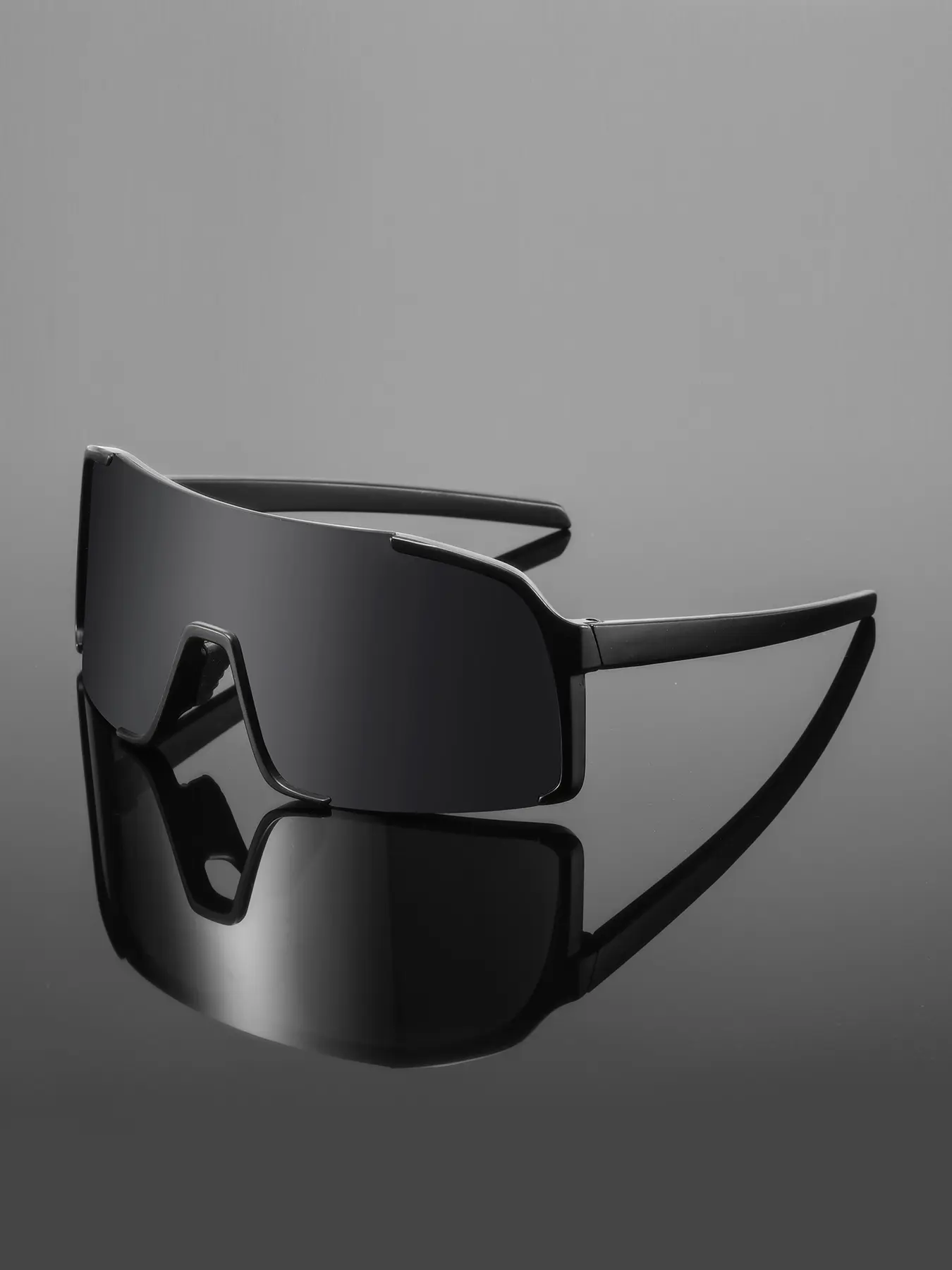 Men's PC High-End Fashion Sunglasses, Windproof Dustproof, Casual Style, Suitable for Cycling, All Seasons, Unisex, Sporty Eyewear, Sports Eyewear, Outdoor Sports Eyewear, Polycarbonate Sports Eyewear