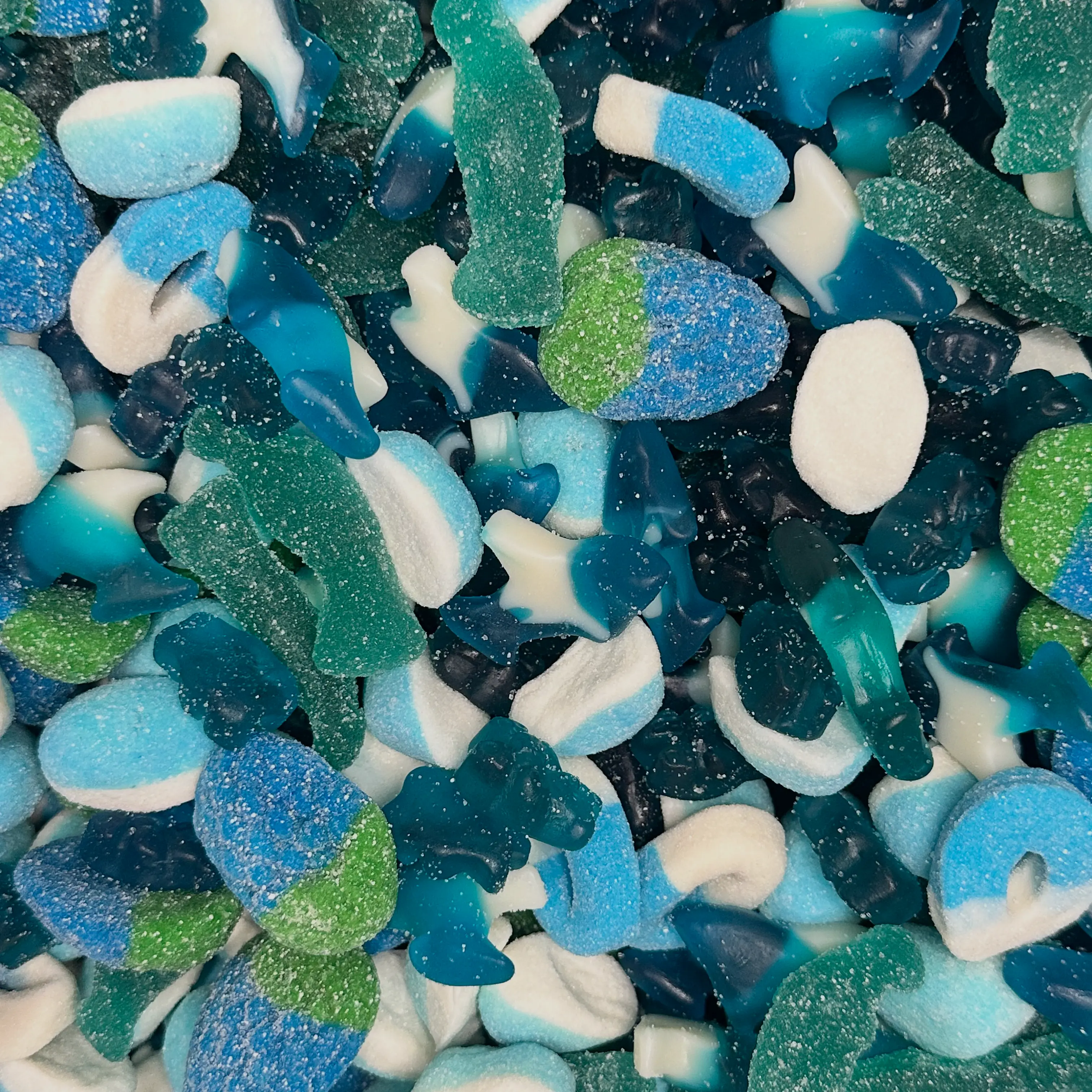 Tangled Up In Blue Raspberry Gummy Mix