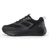 FitVille Men's Cloud Wanderer V19 Wide Fit Walking Sneakers - Wide Toe Box Knit, 5cm High-Rebound EVA Extra Thick Sole, Breathable Mesh+PU Upper, Flexible, American Ingenuity Design, Fatigue-Free Landing All-Season Casual Trainers for Everyday Walking
