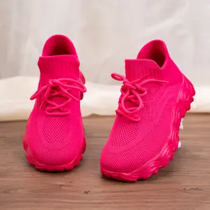 new shoes original kid Cloudy Shoes Soft Sole Sneakers for Girls Boys 3-15 Years Old, school shoes Breathable Knit Sock Shoes, Lightweight Non-Slip Walking Shoes, Comfortable Casual Toddler/ Little Kid/Big Kid Sneakers  Growing Feet