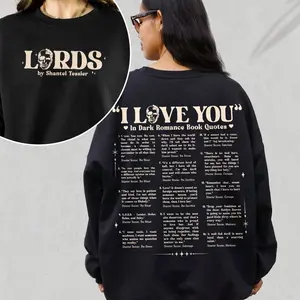 LORDS Series Sweatshirt, I Vow You Vow We Vow Shirt, Bookish Merch, Dark Romance Shirt, The Ritua.l T-shirt, Barrington University Tee Top