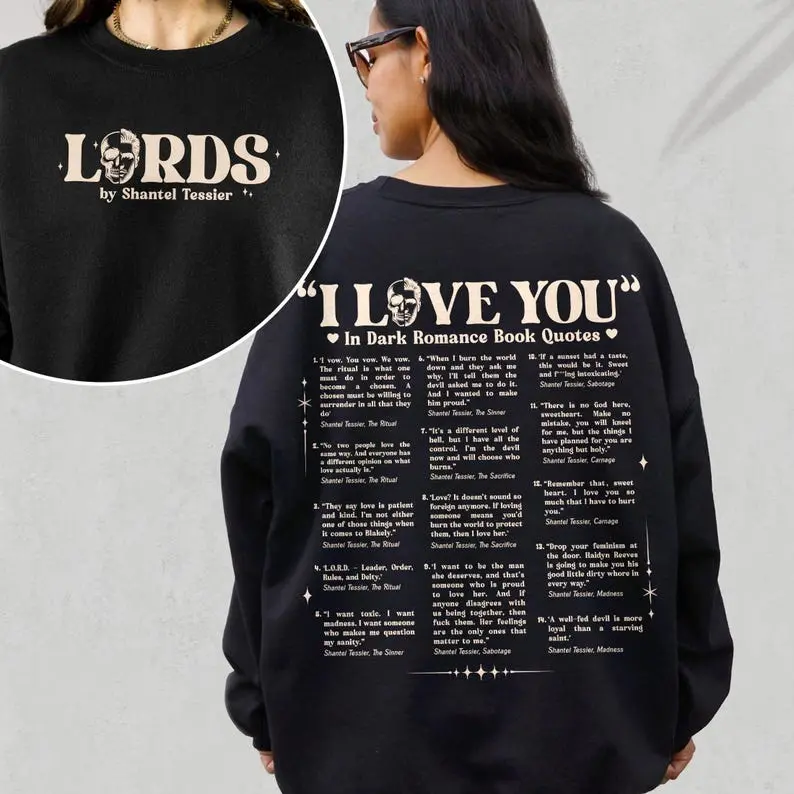LORDS Series Sweatshirt, I Vow You Vow We Vow Shirt, Bookish Merch, Dark Romance Shirt, The Ritua.l T-shirt, Barrington University Tee Top