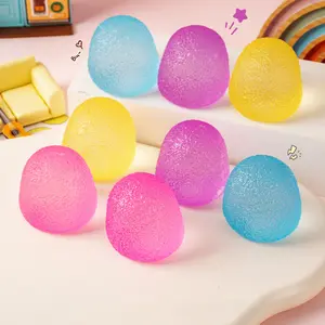 5 Kinds Sun Color Changing Stress Balls Fidget Toys for Kids and Adults, Malt Sugar Squishy Slow Rise Gel Ball, Stretchy Squeeze Anxiety Relief for Classroom and Therapy