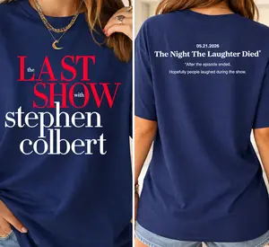 The Last Show with STEPHEN COLBERT 2026 T-Shirt