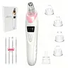 Electric Facial Cleansing Kit, Includes 5 Replacement Brushes & 4 Stainless Steel Tools, Manual Silicone Scrubber, Skin Care Gift
