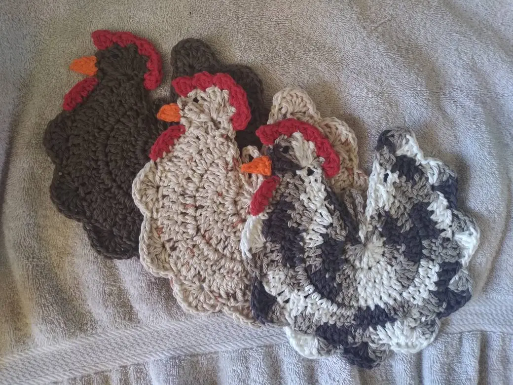 Chicken Potholders
