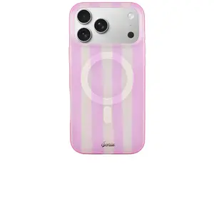 Sonix Jelly Stripe Iphone 17 Pro Max Case in Pink & Cream