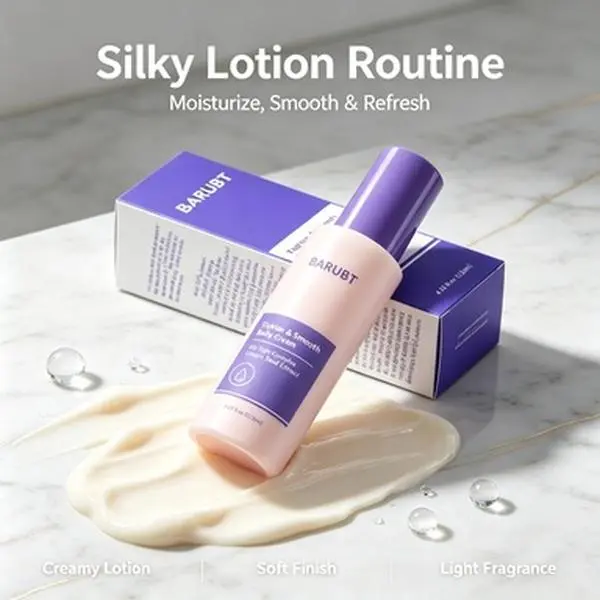 Silky Lotion for Soft Body Skin