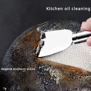 Stainless Steel Shovel Knife Multi-purpose Scraper Tile Flat Shovel Floor Glass Glue Removal Kitchen Refrigerator Cleaning Tool Shovel