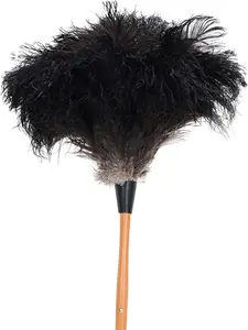 Ostrich Feather Duster 14" Premium Genuine Duster for Versatile Use in Various Settings