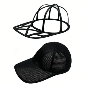 Washing Machine Hat Washer, Baseball Cap Cleaner, Detachable Hat Rack, Anti-Deformation Protection, Laundry Bag, Essential Washing Accessory, Laundry Net Bag