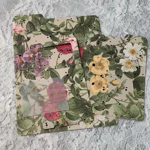 Handmade DIY junk journal folio