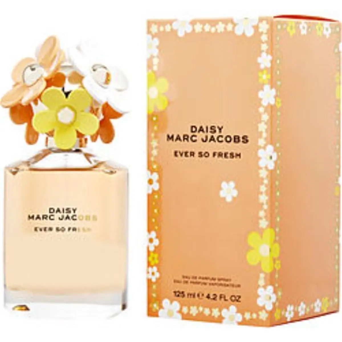 MARC JACOBS 212 MAIN Daisy Ever So Fresh 4.2 oz Eau De Parfum (EDP) Spray - Soft Elegant, Flowers, Fruit-Flavored Women's Floral Fragrance with Rose Water & Pineapple Blend, Soft Elegant Fragrance, Flowers Women's Fragrance