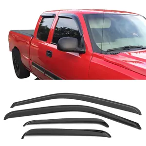 Window Visor for Chevy Silverado GMC Sierra Extended Cab 1999-2006 Acrylic