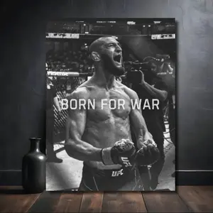 [Sale off up to 50%] [Free ship] [No Frame] Khamzat Chimaev Poster | Luxury MMA Wall Art | Exclusive Chimaev Print | Iconic Fighter Decor | Premium Sports Artwork