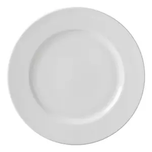 10 Strawberry Street Classic White Chargers - Set of 6