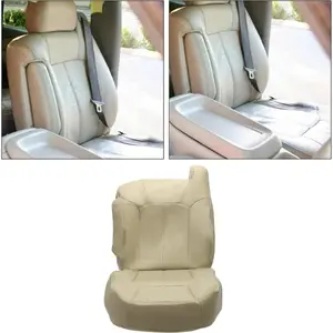Seat Cover Compatible with 2000-2002 Chevrolet Chevy Tahoe Suburban 1500 2500 Artificial Leather Light Shale Tan Driver Front Left