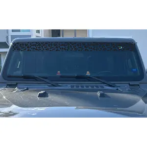 Leopard Print Windshield Banner