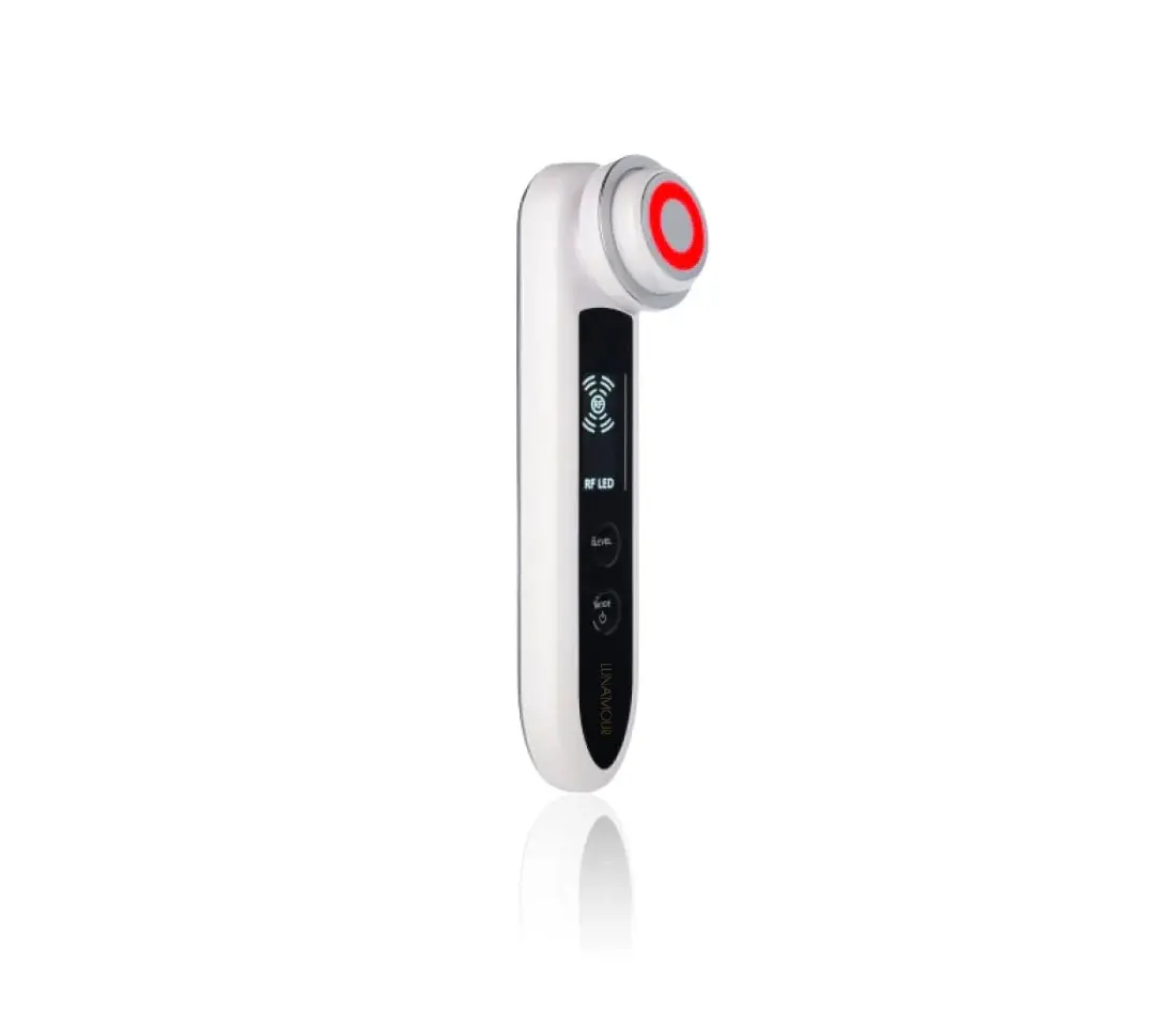 EMS & LED Light Therapy Facial Massager for Face Care, Rechargeable Skin Care Device