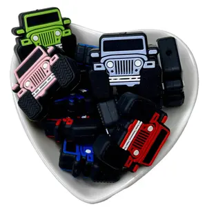 Jeep Beads 4 x 4 Focal Beads Bead Pen 30mm with 2.5mm Hole for Crafting Adventures Crafting Kit Crafter Supplies