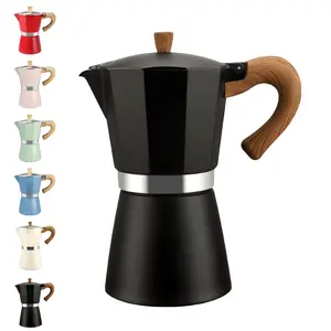 Stovetop Espresso Maker Moka Pot, Cuban Coffee Maker Stove top coffee maker Moka Italian Espresso Greca Coffee Maker Brewer Percolator.