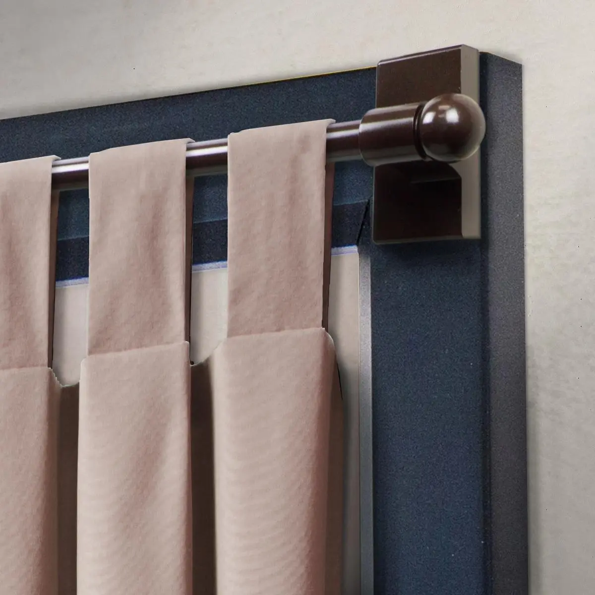 0.4375 in. Magnetic Rod, Cocoa - Extends Upto 17 to 30 in.