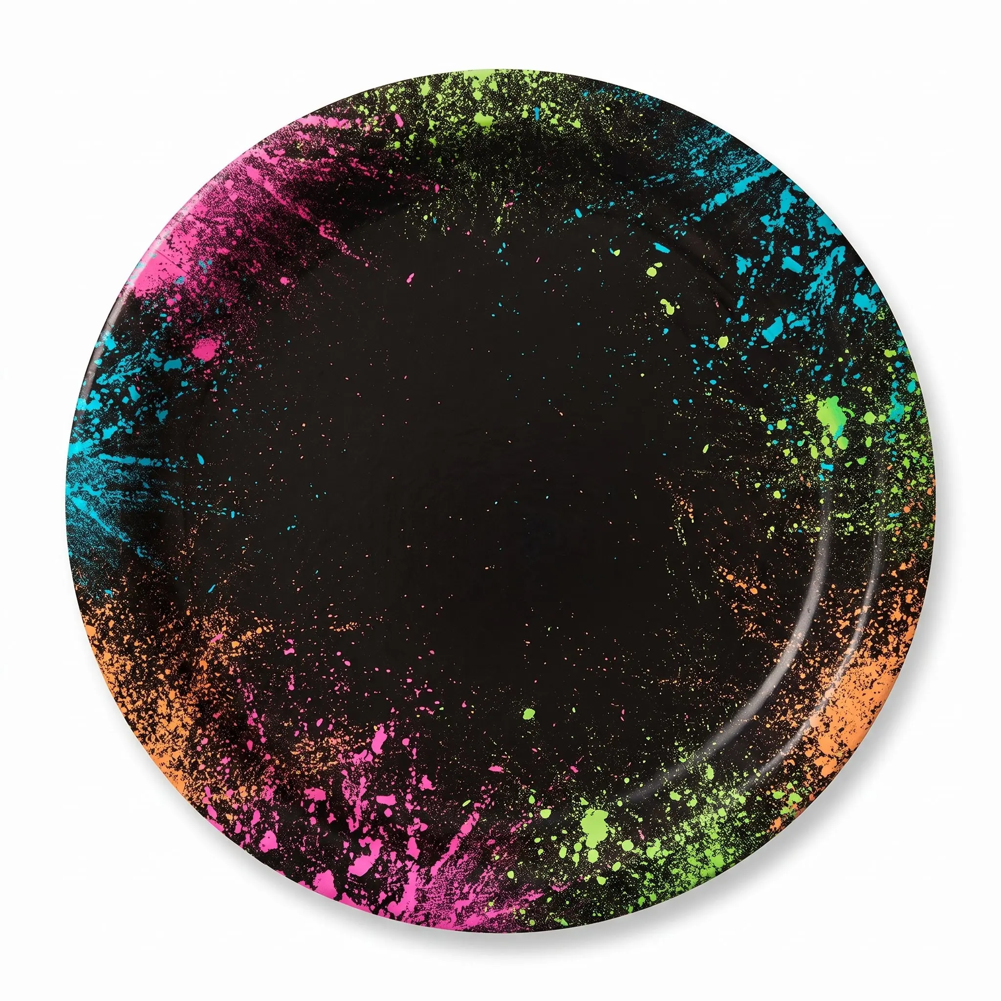 Iridescent Glow 7-Inch Party Plates