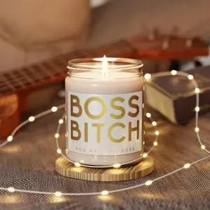 A boss deserves a nice smelling office and should have this candle Decor Gift Glass Scented Cozy Ornaments Perfume Aroma Decoration