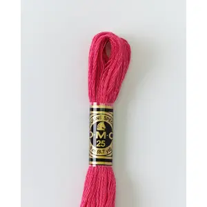 DMC Embroidery Stranded Thread - Six-Strand Embroidery Floss - 601 - Impatiens