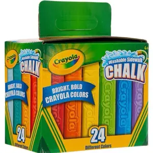 24 piece Crayola chalk