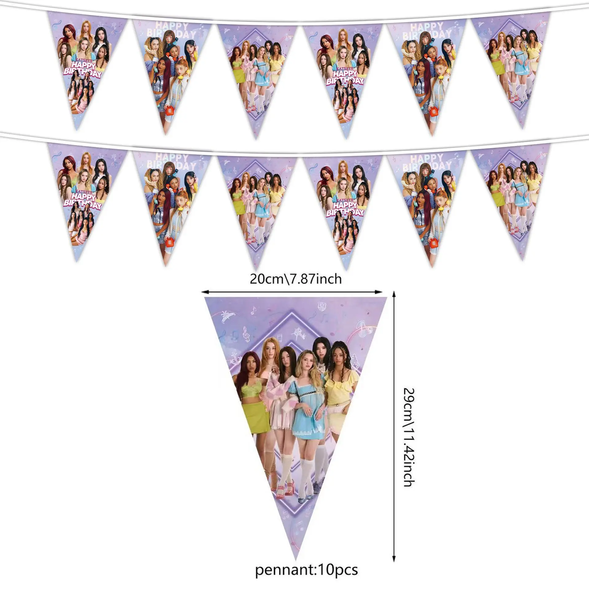 pennant-10pcs