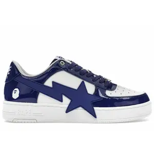BAPE Men's A Bathing Ape Bape Sta OS #3 M2 Navy Basketball Shoes, from StockX